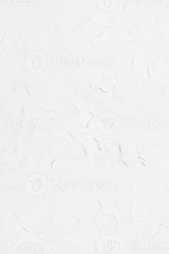 Minimalist DIY Art, Abstract White Clay Textured Background. photo