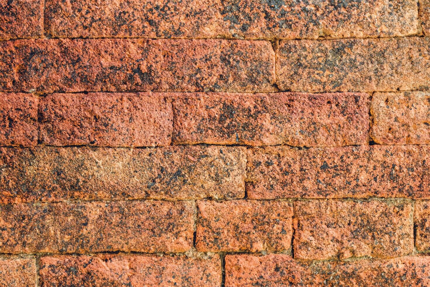 Vintage Brick Wall Texture Background. photo