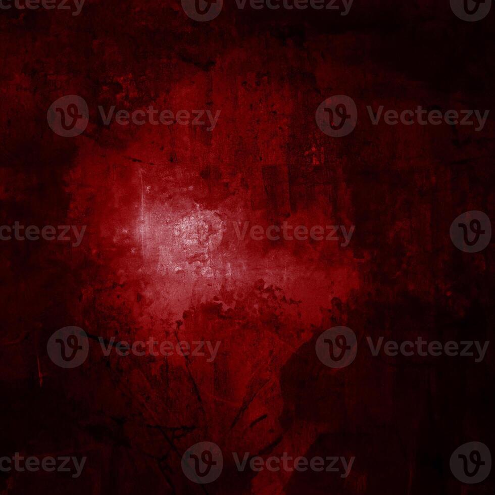 Vibrant Red Grunge Texture, Perfect Background for Creative Projects. photo