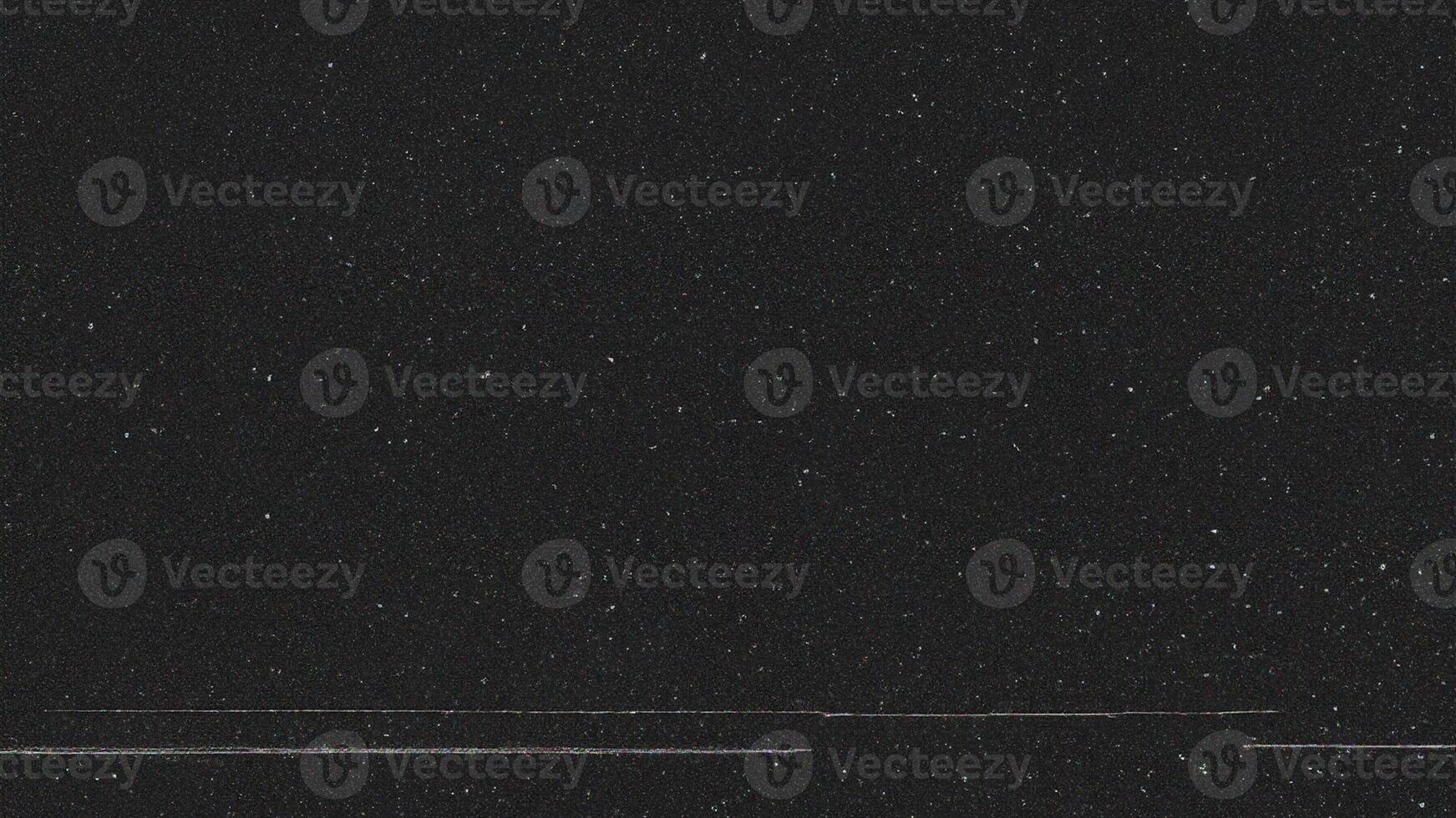 Abstract Black Background with Glitch Art Overlay. photo