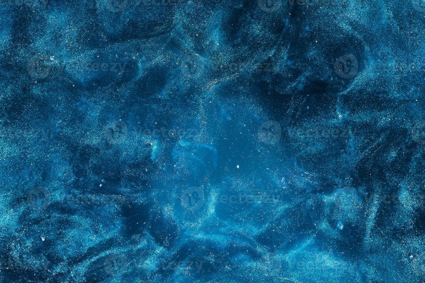 Serene Azure, Flowing Dark Waters. photo