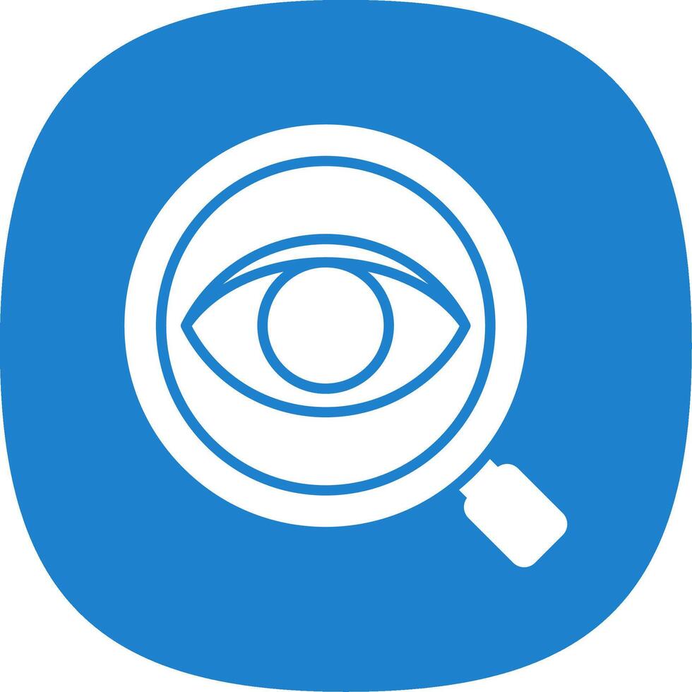 Unknown Glyph Curve Icon Design vector