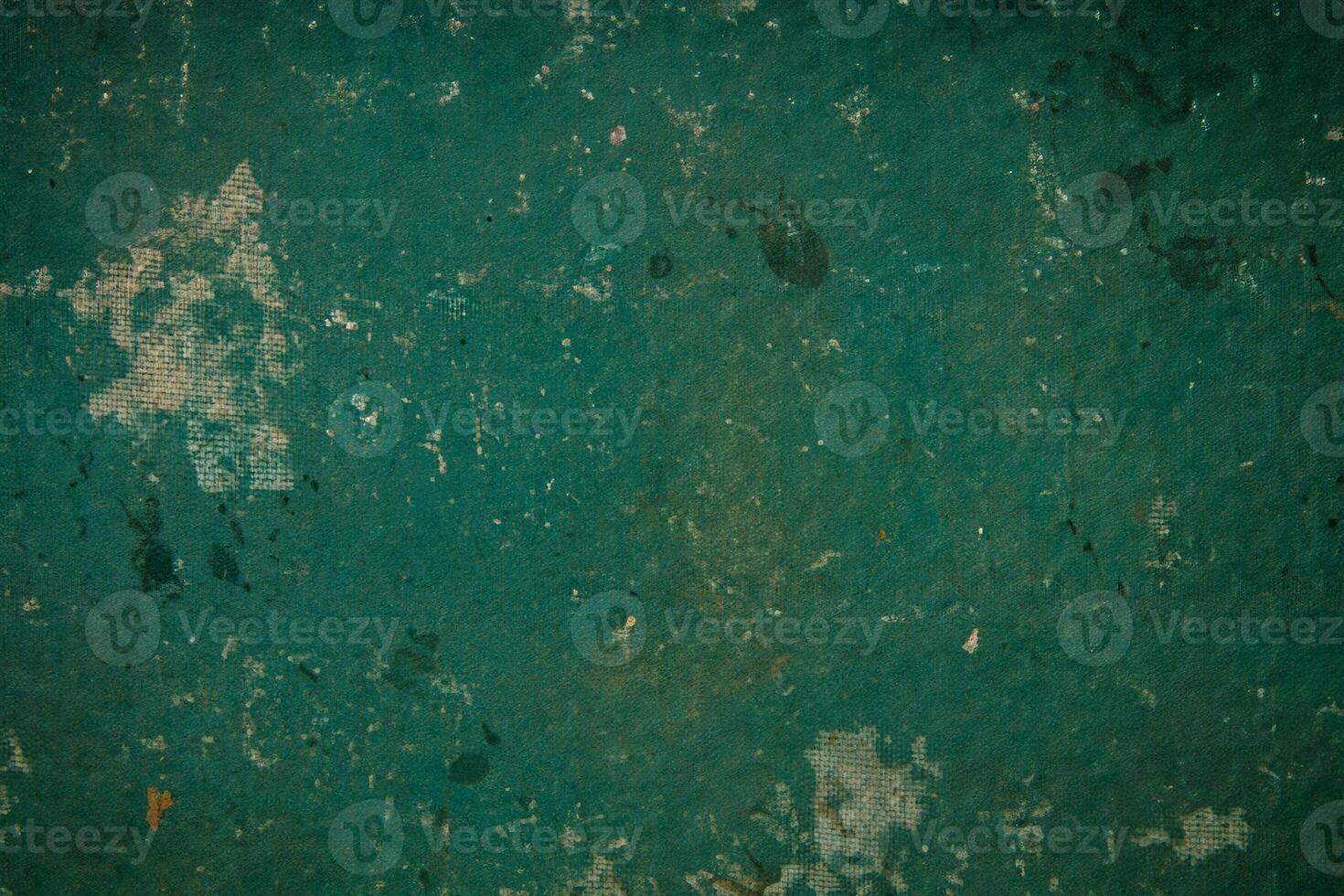 Retro Green Aged Paper Texture. photo