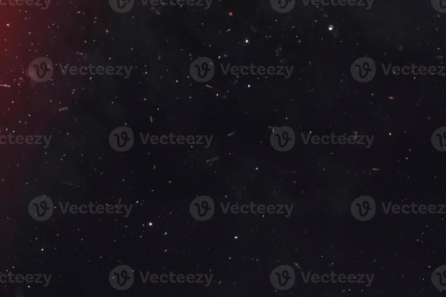 Starry Night, Celestial Duplicates in Space. photo