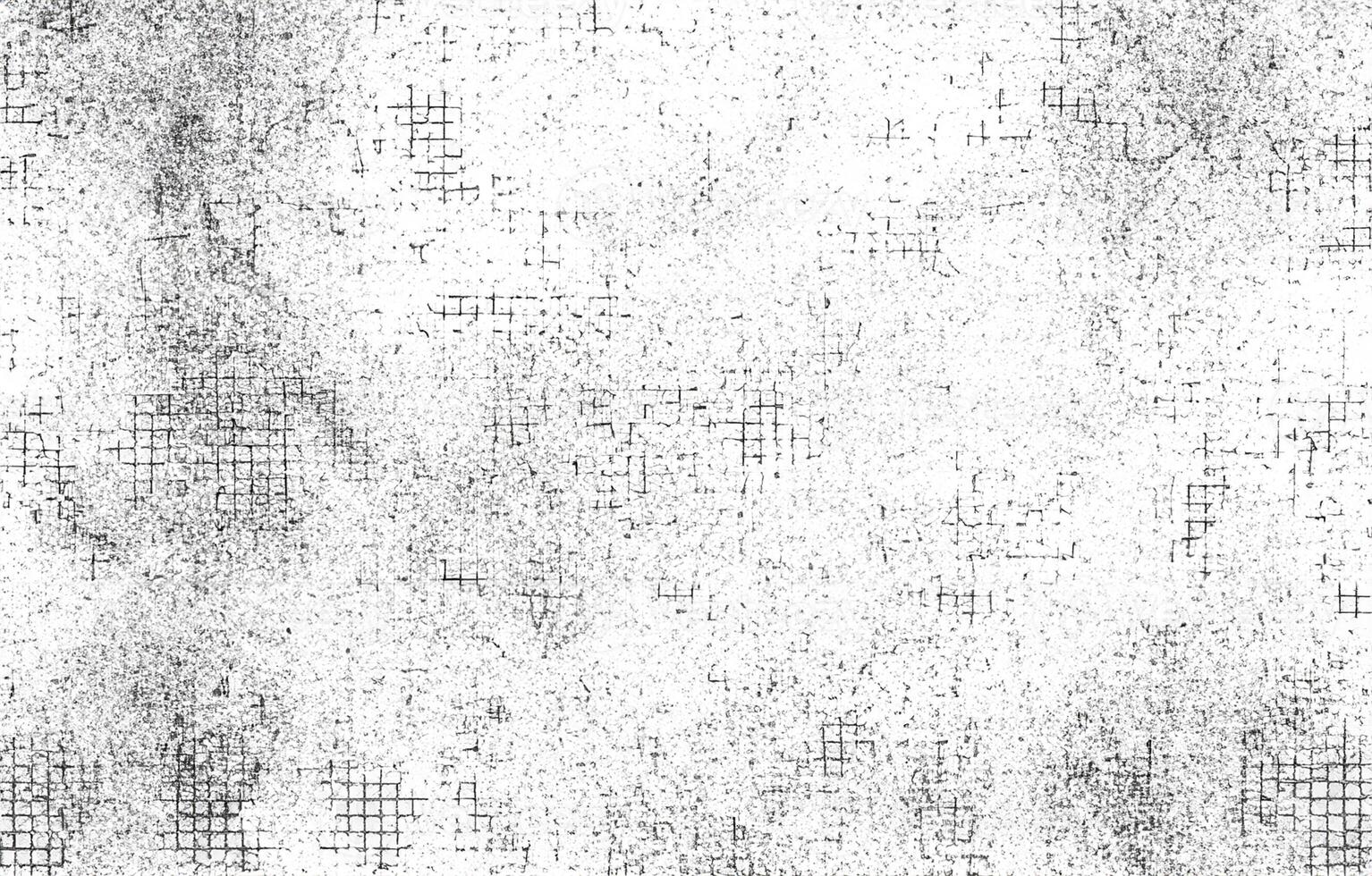 Monochrome Grunge, Abstract Texture with Scratch and Crack Particles. photo