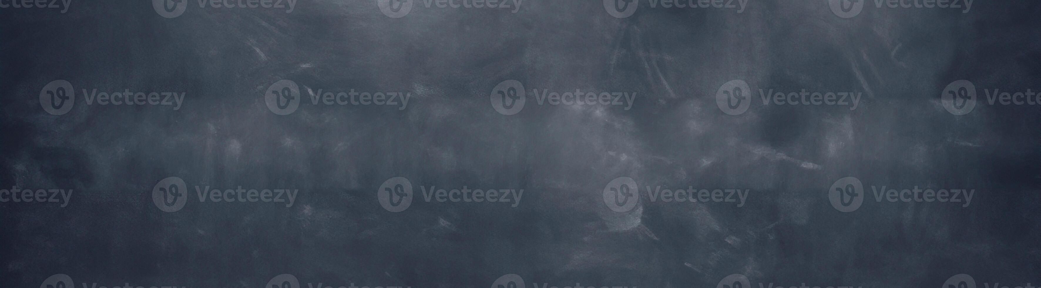 Blue Chalkboard Background, A Blank Canvas for Creativity. photo