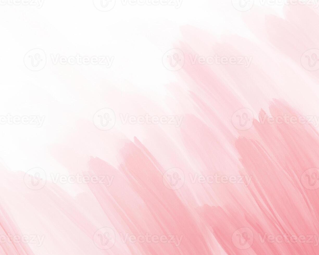 Pink and White Watercolor Background, Ideal for Wedding Decor and Events. photo