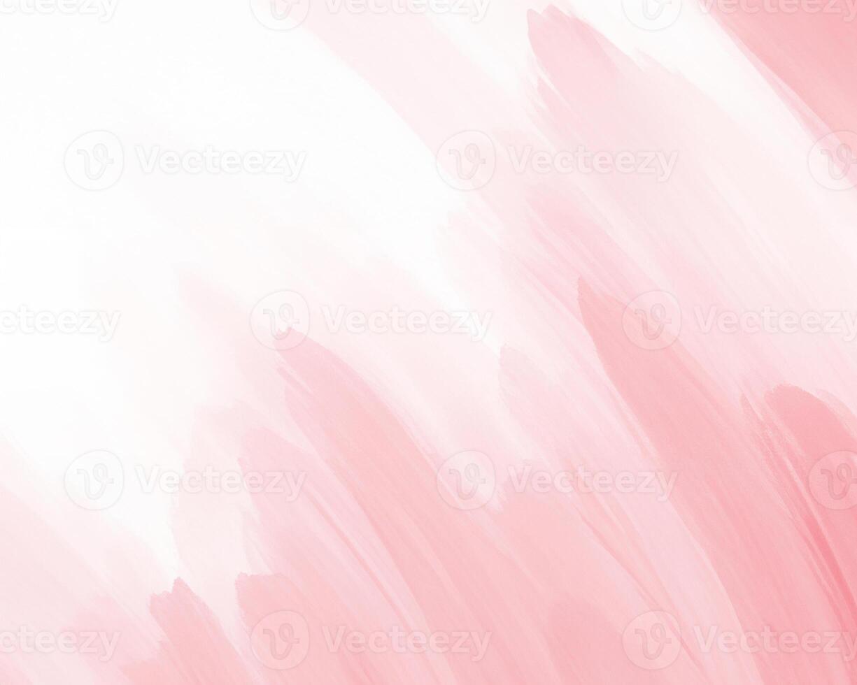 Pink and White Watercolor Background, Ideal for Wedding Decor and Events. photo