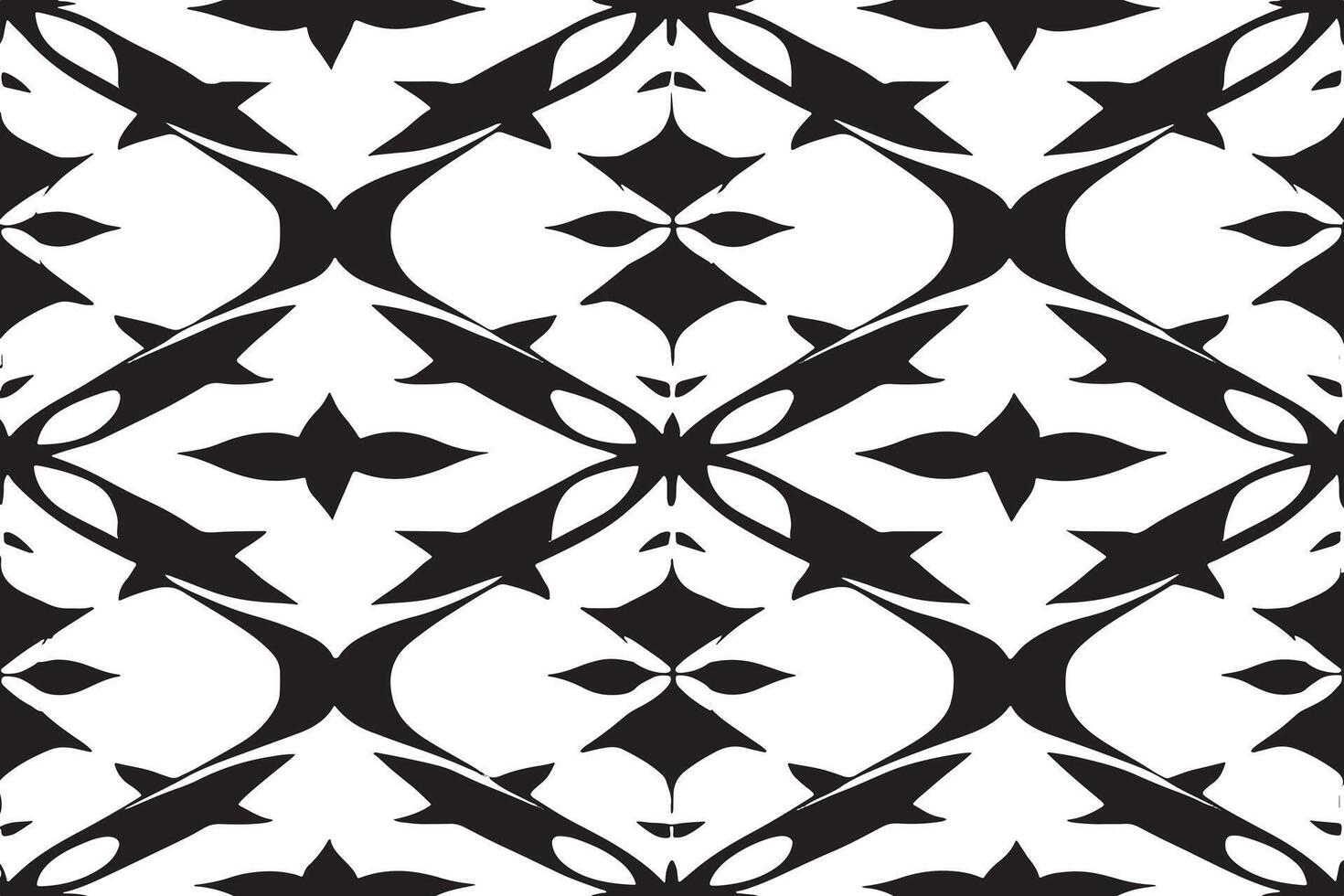 black and white seamless pattern image for background or texture, EPS 10 vector