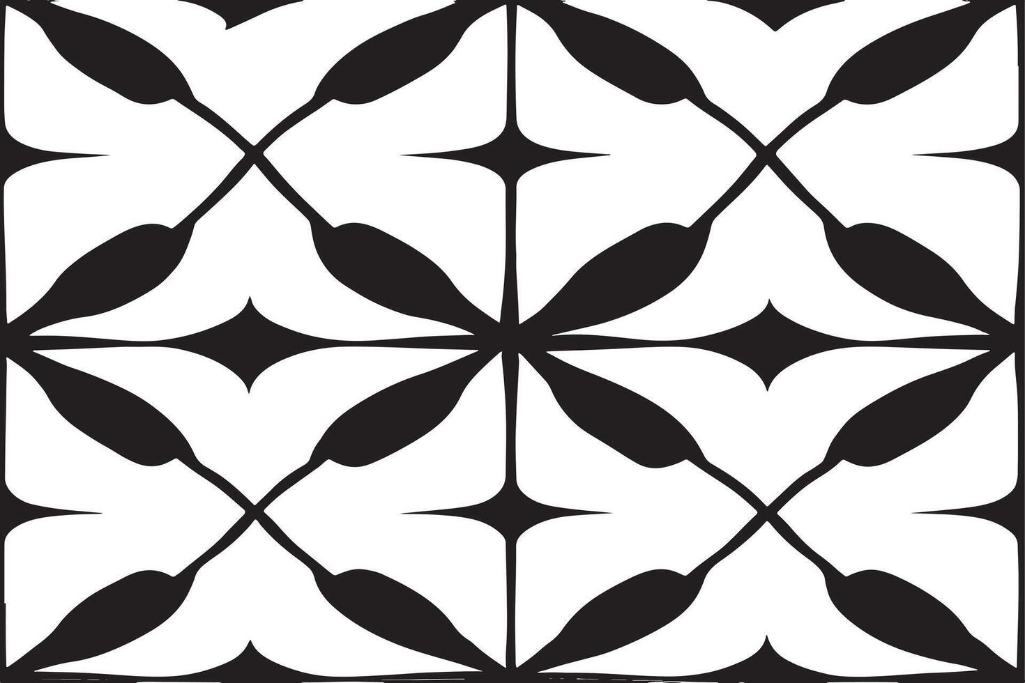 black and white seamless pattern image for background or texture, EPS 10 vector