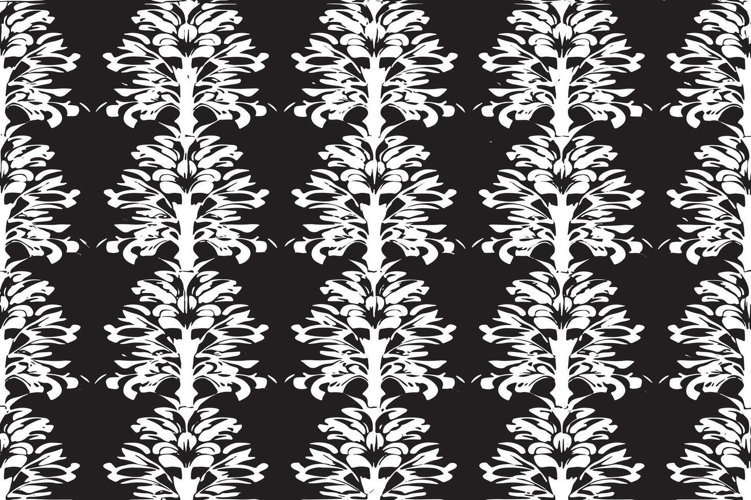 black and white seamless pattern image for background or texture, EPS 10 vector