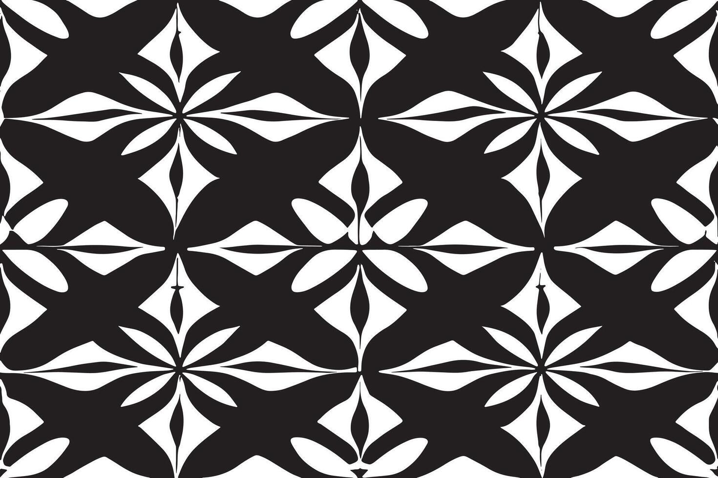 black and white seamless pattern image for background or texture, EPS 10 vector