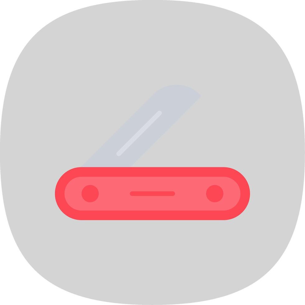 Multitool Flat Curve Icon Design vector