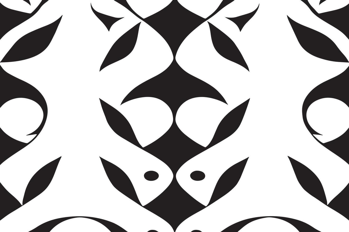 black and white seamless pattern image for background or texture, EPS 10 vector