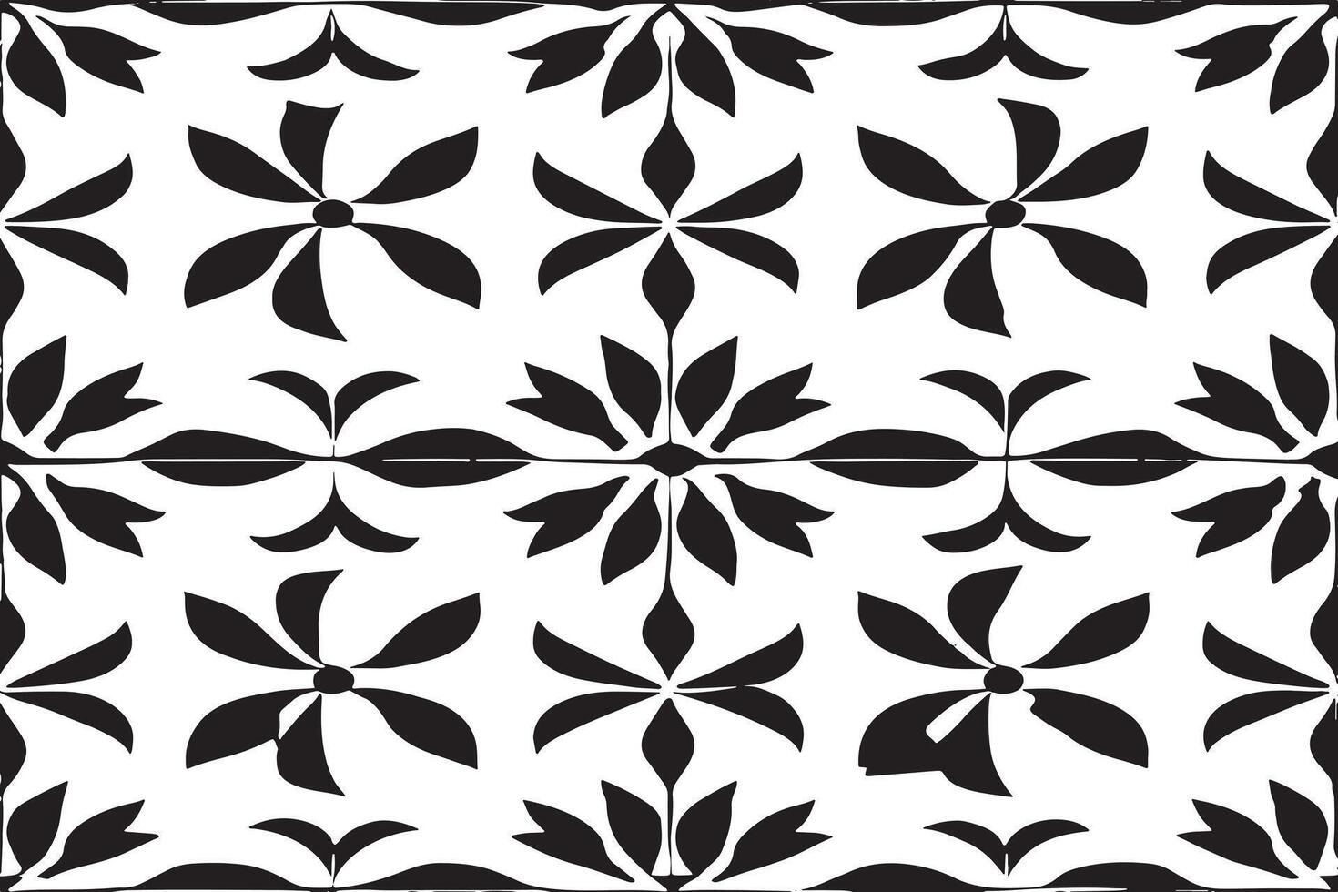 black and white image of seamless pattern for background or texture vector