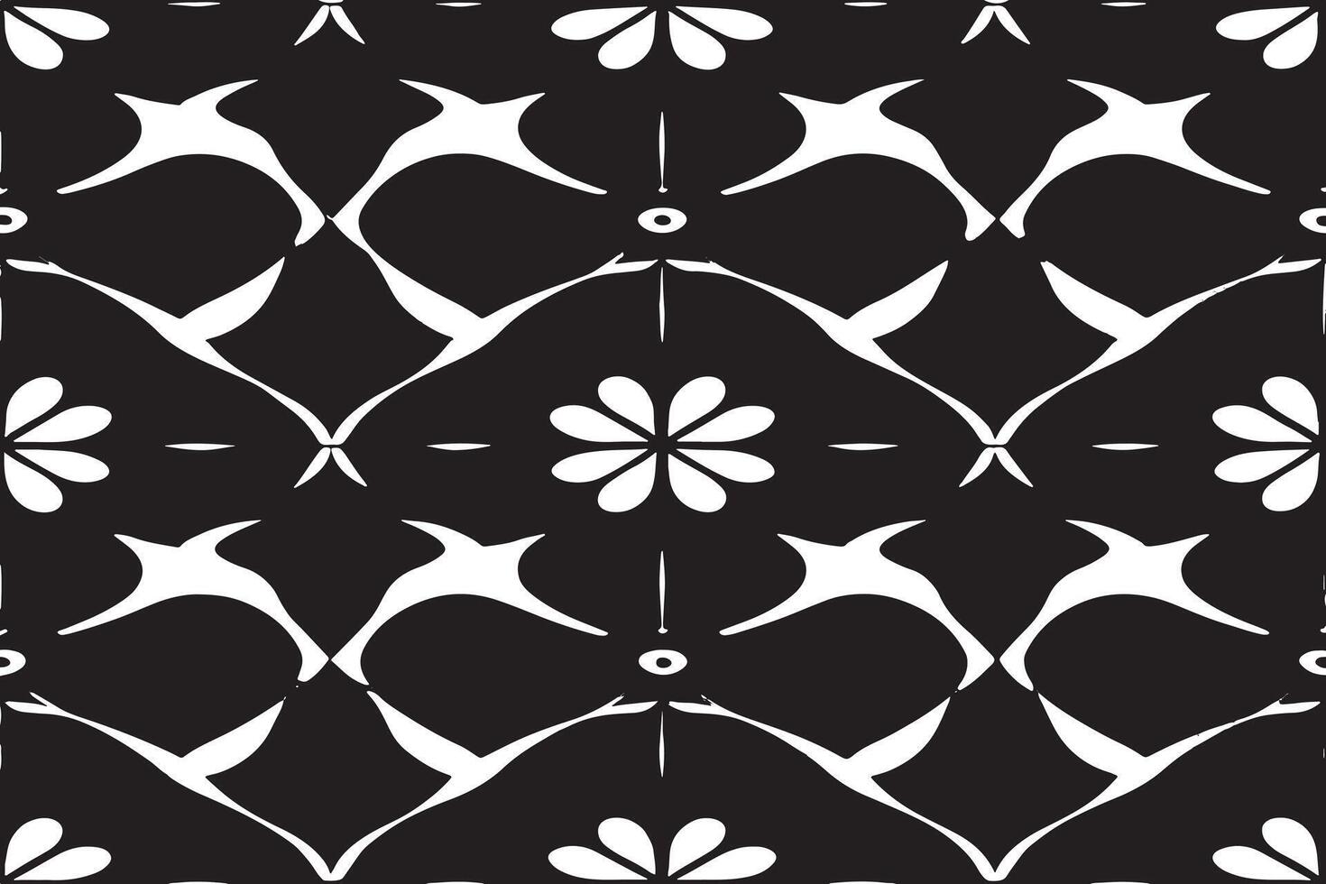 black and white seamless pattern image for background or texture, EPS 10 vector