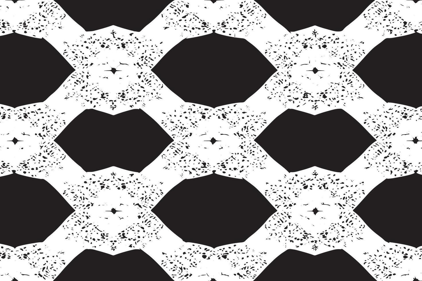 black and white seamless pattern image for background or texture, EPS 10 vector