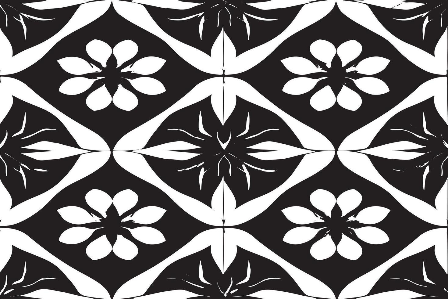 black seamless texture pattern on white background, it can be use for background or for texture to print or commercial use. vector