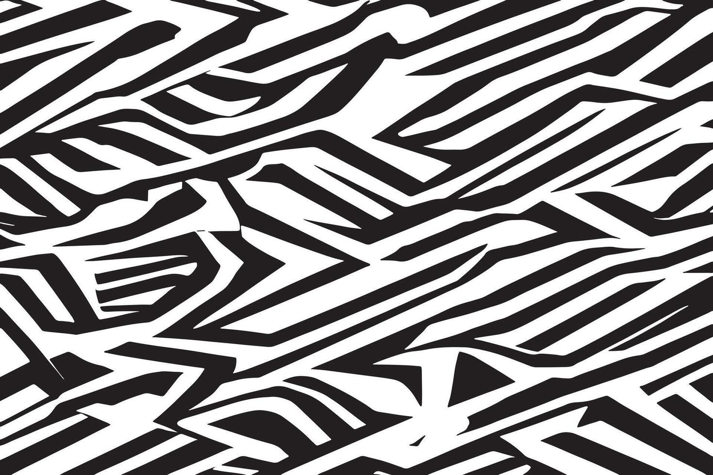 irregular pattern black texture on pure white isolated background for background or texture vector