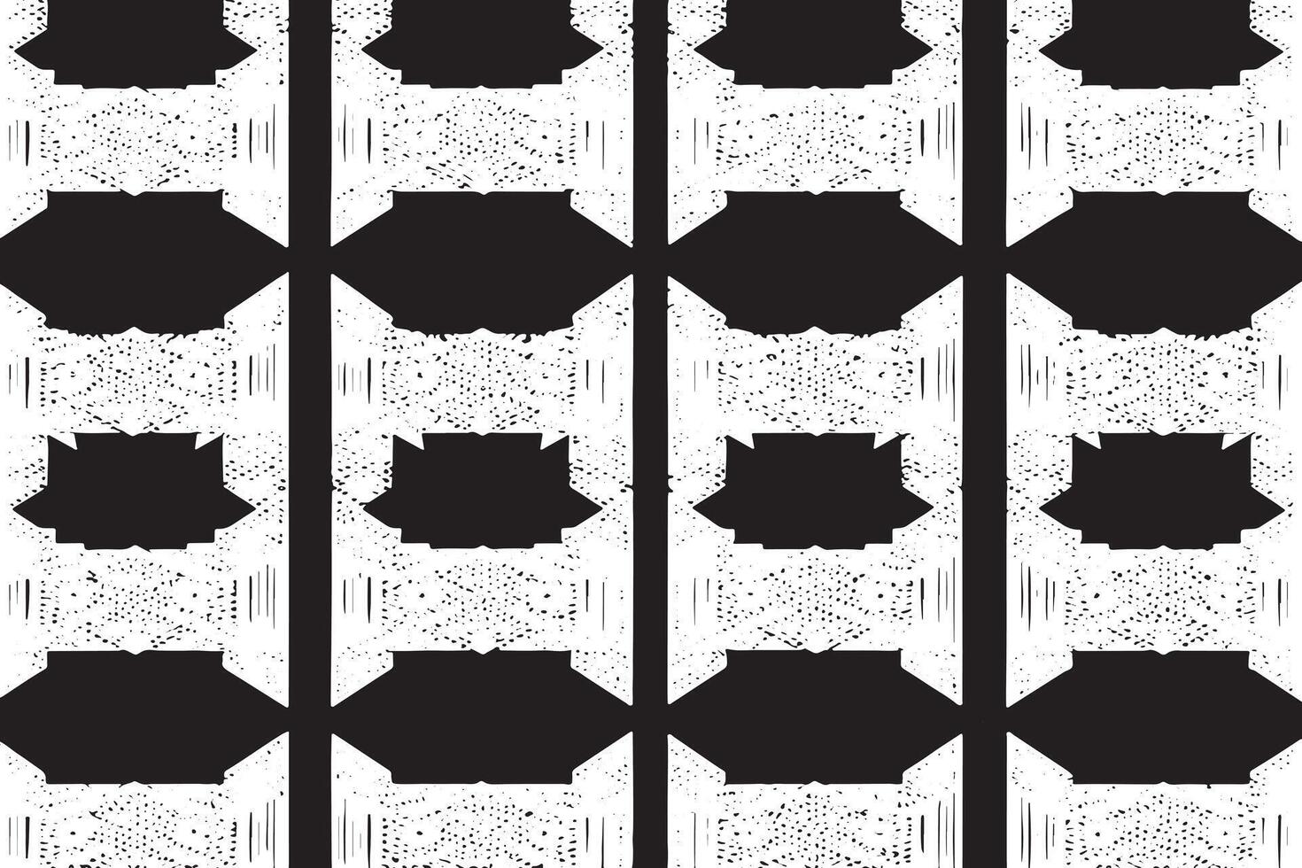 black and white seamless pattern image for background or texture, EPS 10 vector