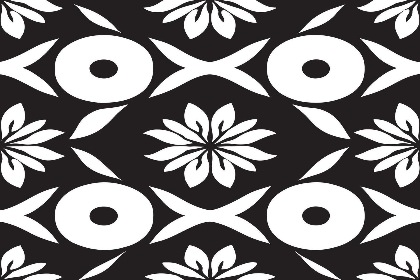 black and white seamless pattern image for background or texture, EPS 10 vector
