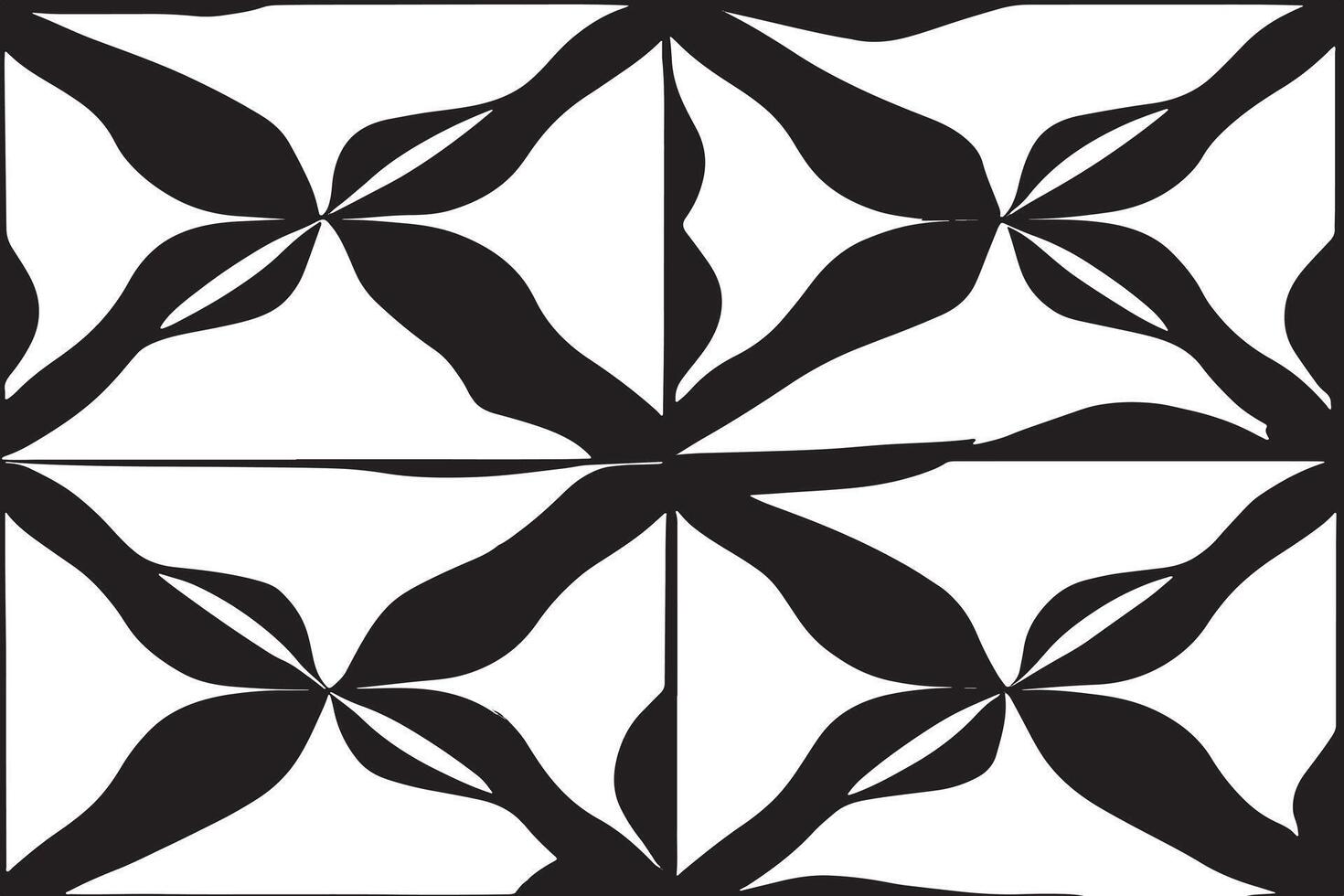 black and white seamless pattern image for background or texture, EPS 10 vector