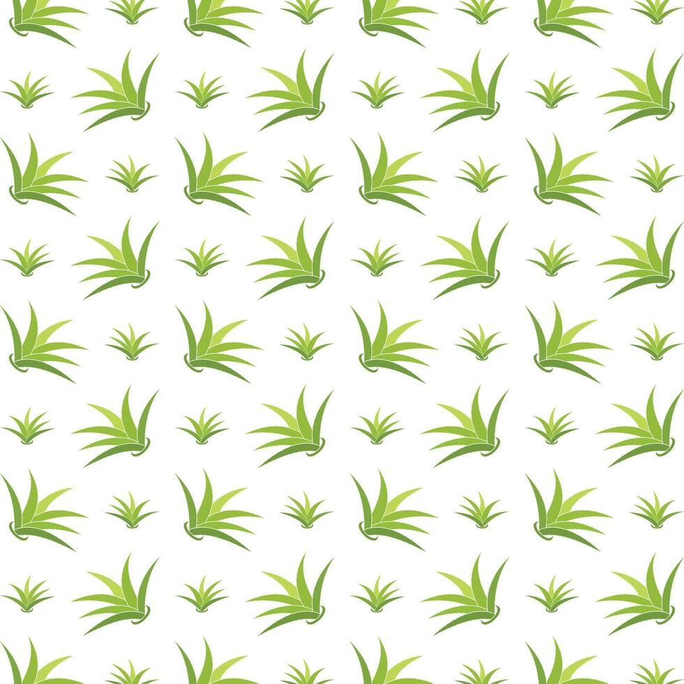 Aloevera sensitive trendy multicolor repeating pattern illustration background design vector