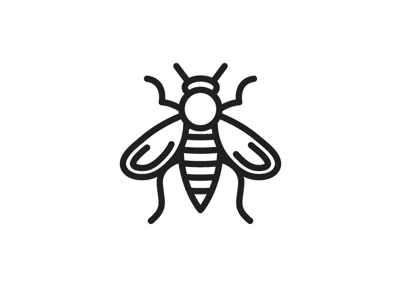 Fly icon design template isolated vector