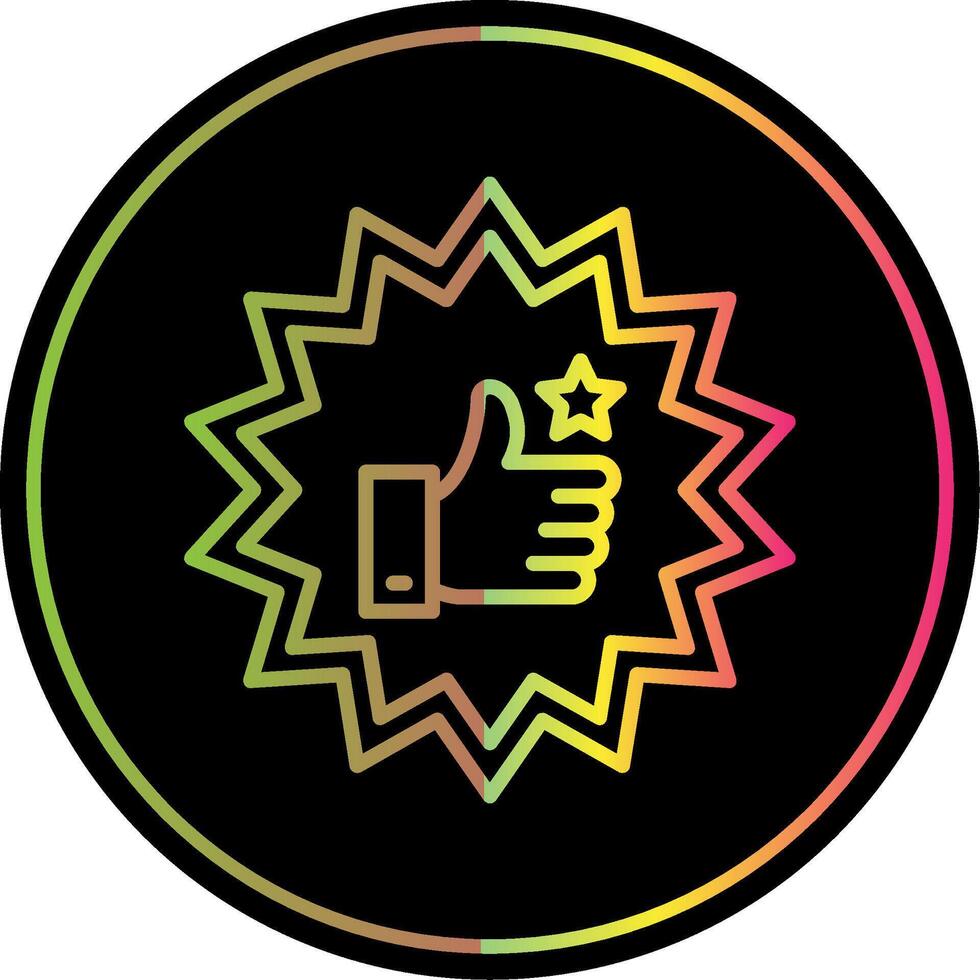 Best Choice Line Gradient Due Color Icon Design vector
