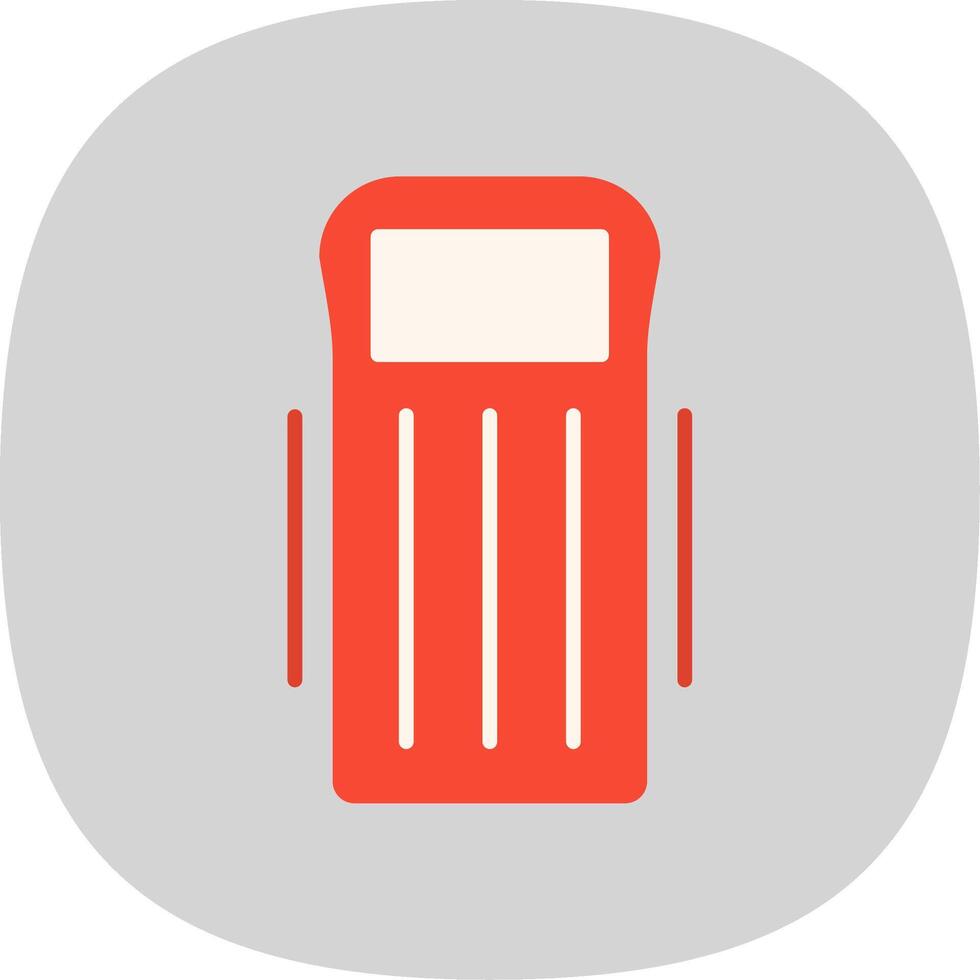 Float Flat Curve Icon Design vector