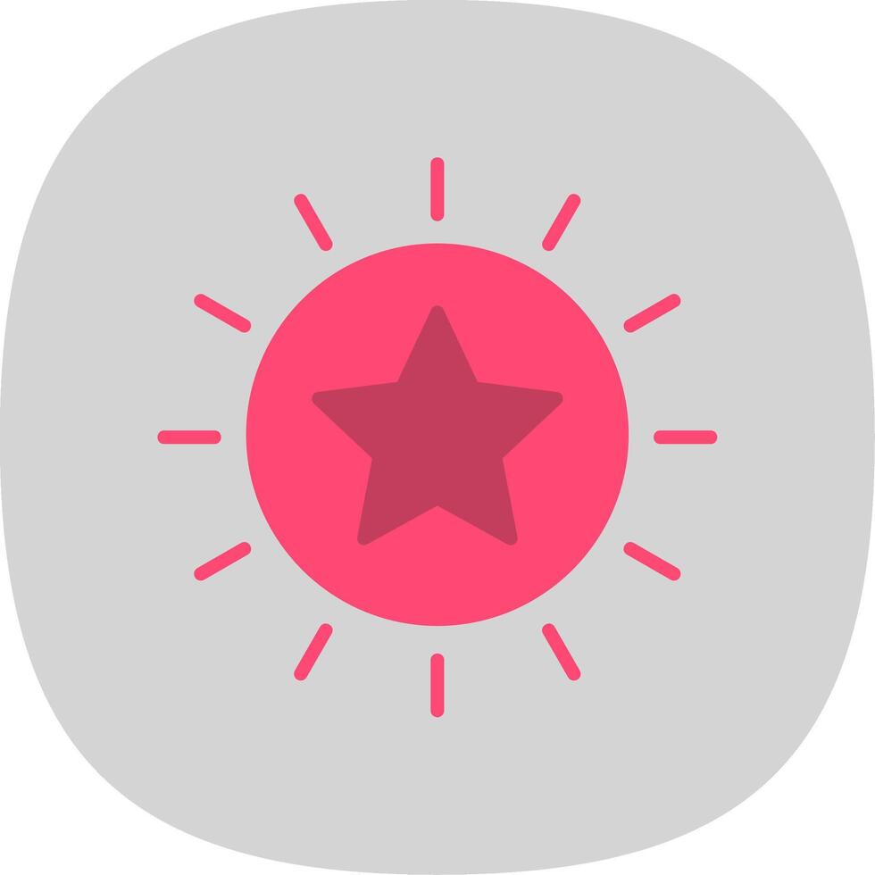 Best Choice Flat Curve Icon Design vector
