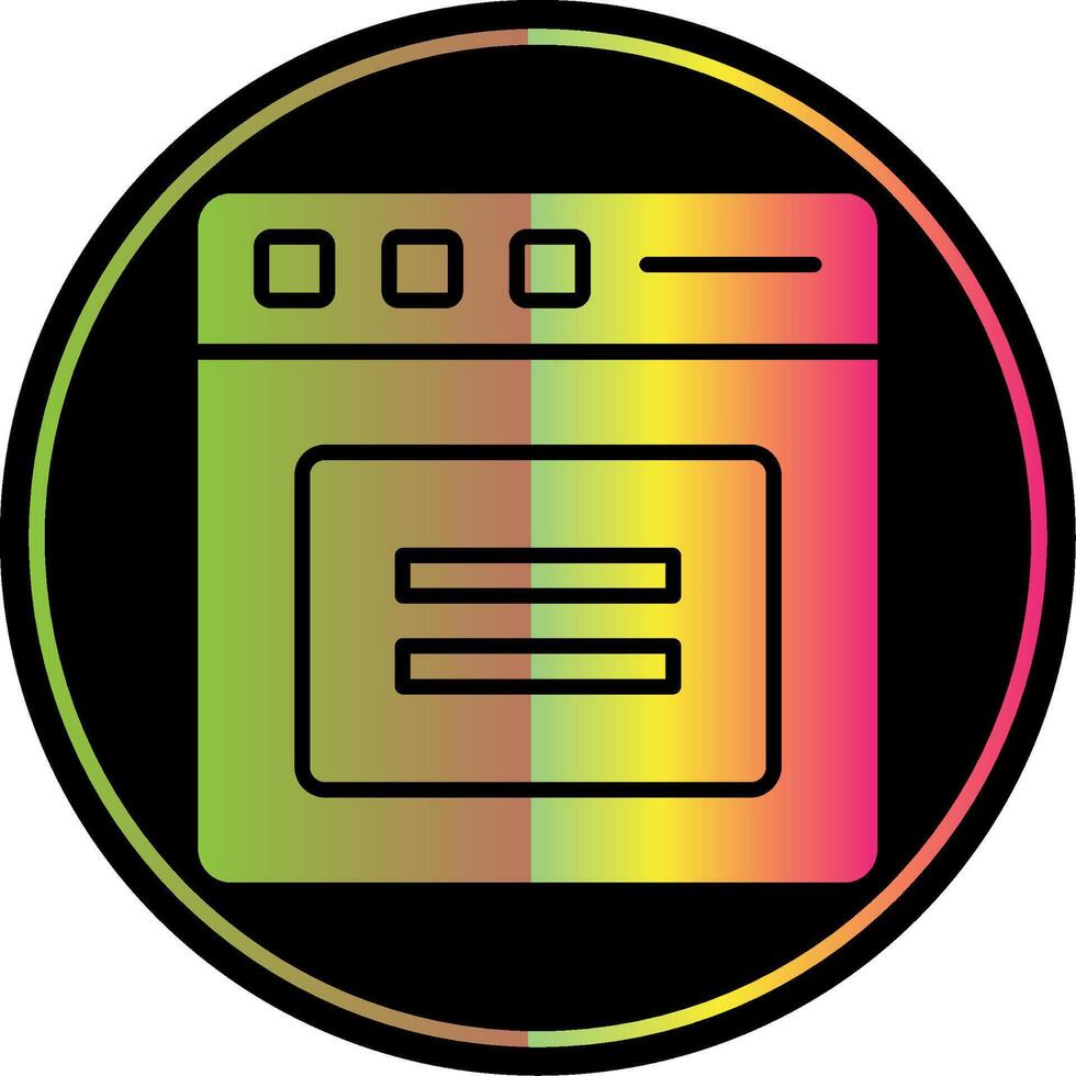 Equal Glyph Due Color Icon Design vector