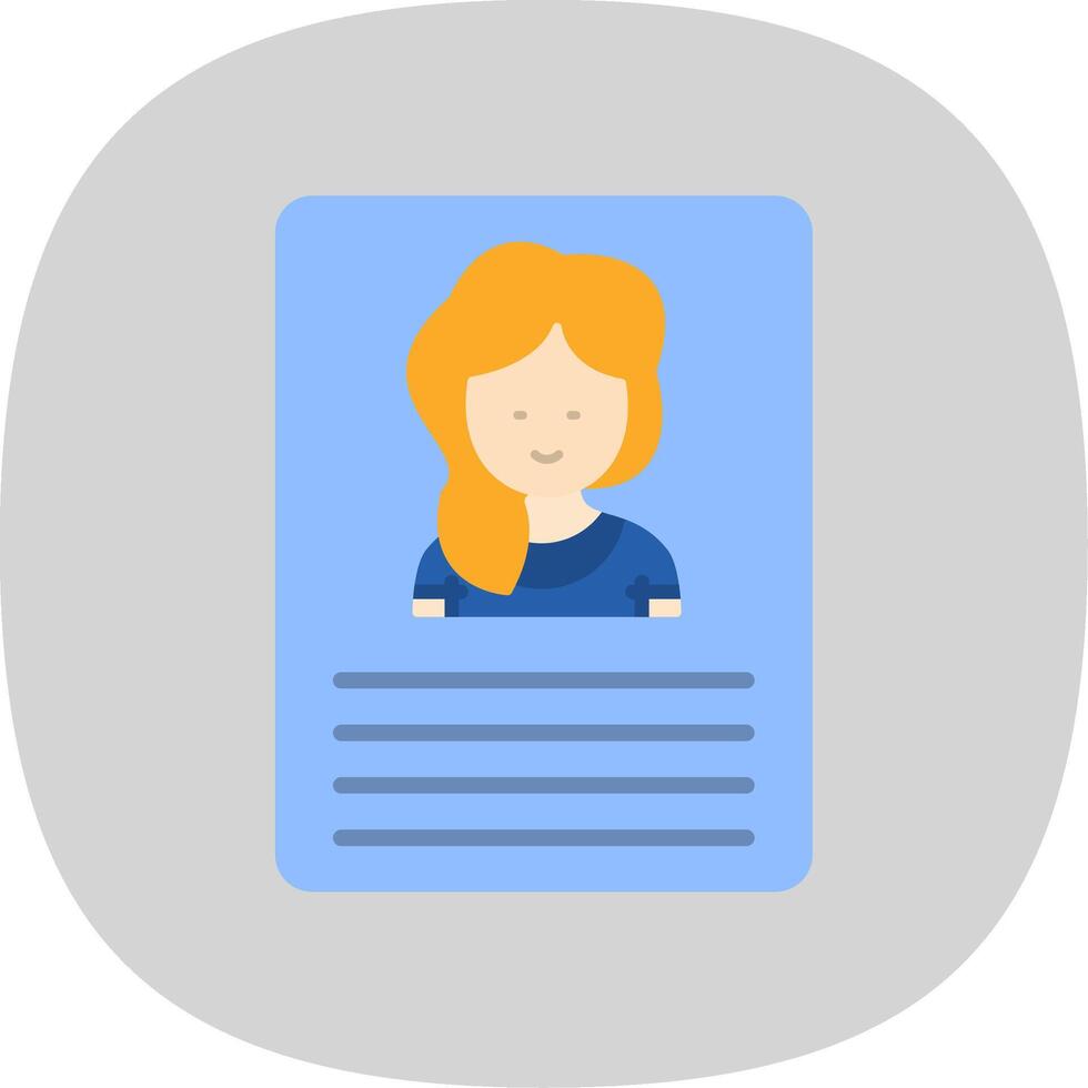 Home Security Flat Curve Icon Design vector