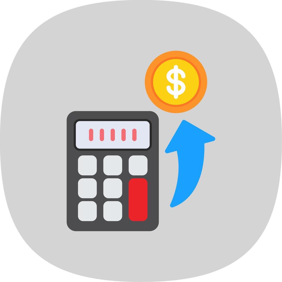 Gas PipeLine Circle Multi Circle Flat Curve Icon Design vector