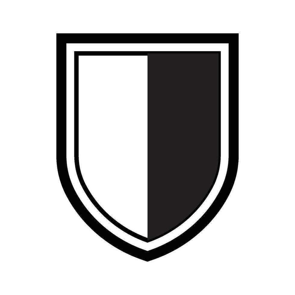 shield icon simple vector
