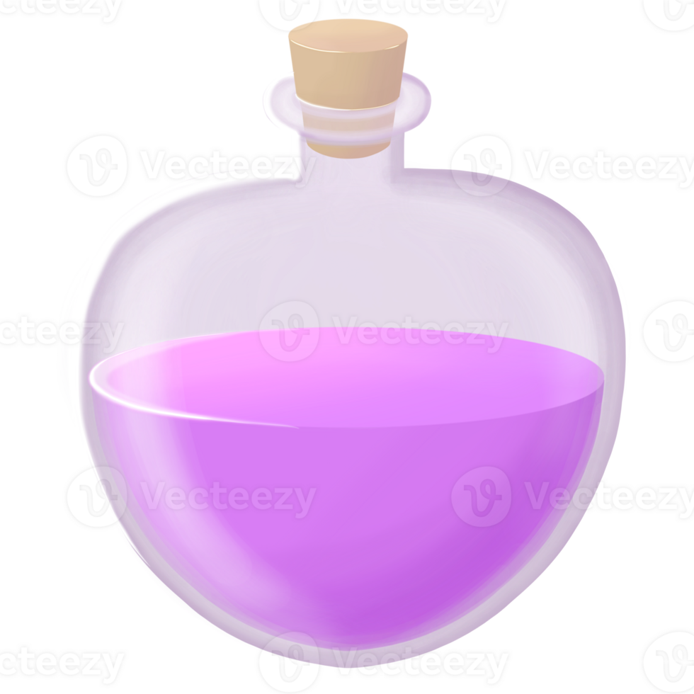 Purple Magic potion png