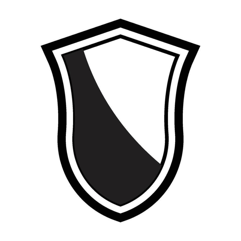 shield icon simple vector