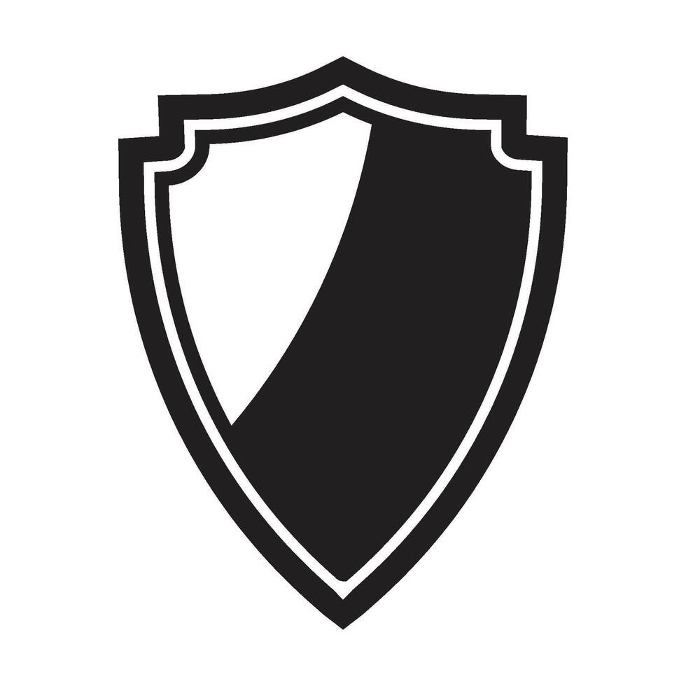 shield icon simple vector