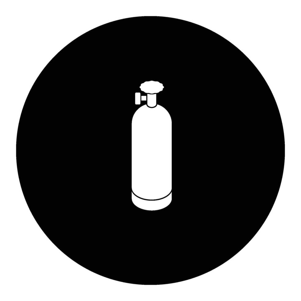 gas cylinder logo vector