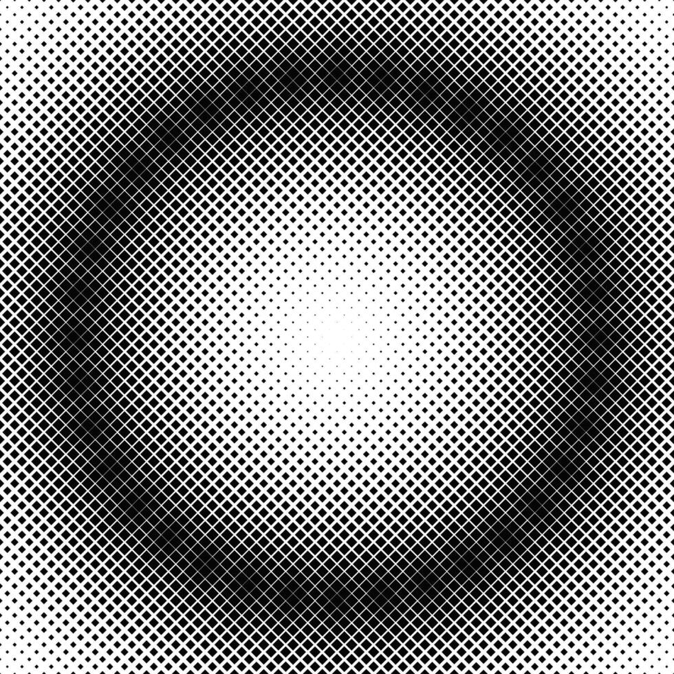 Halftone square pattern background template - illustration vector