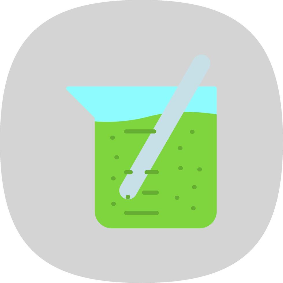 Agitator Flat Curve Icon Design vector