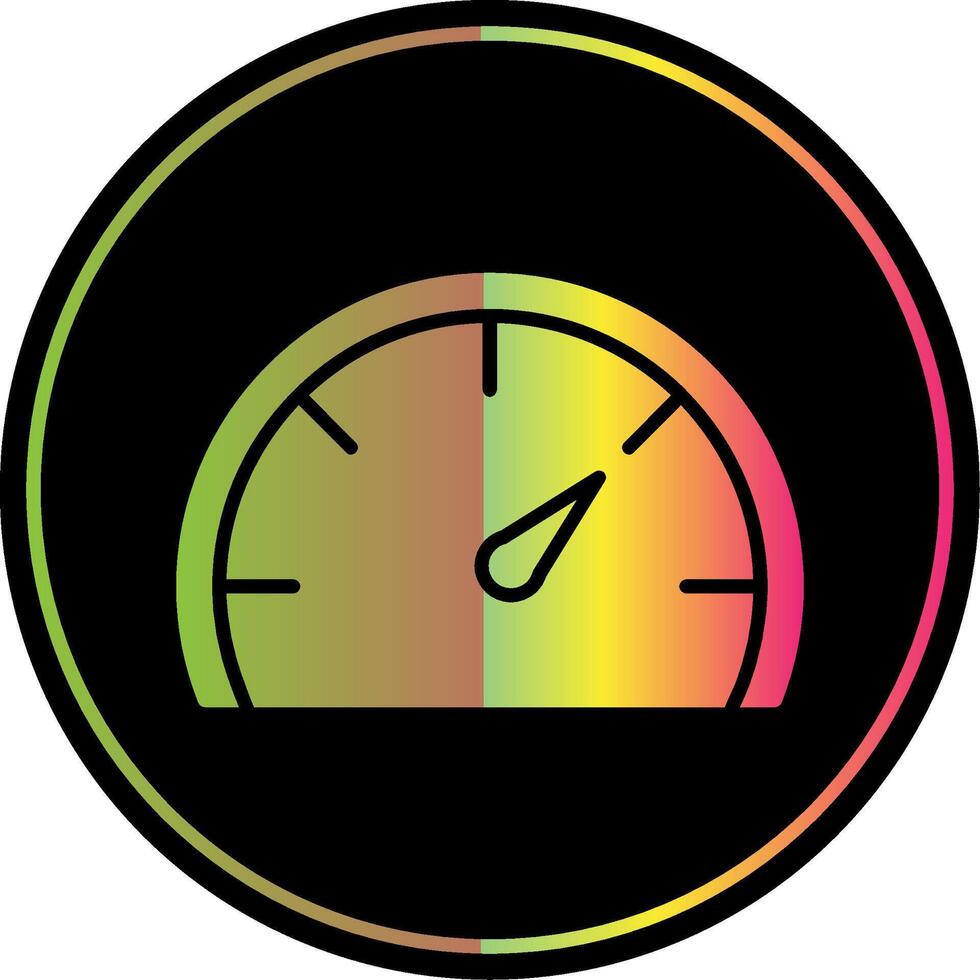 Sysinspector Glyph Due Color Icon Design vector