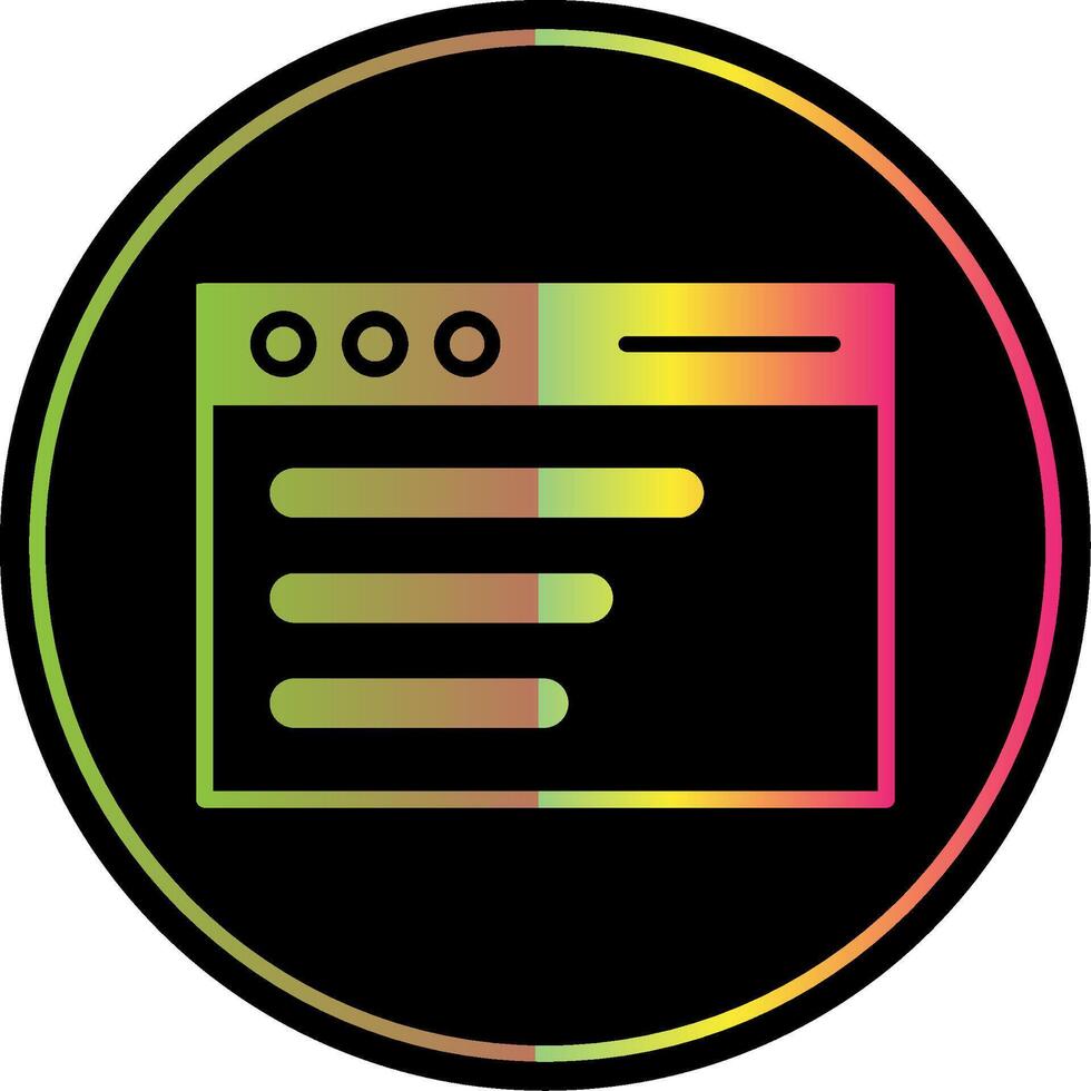 Adwords Compaign Glyph Due Color Icon Design vector