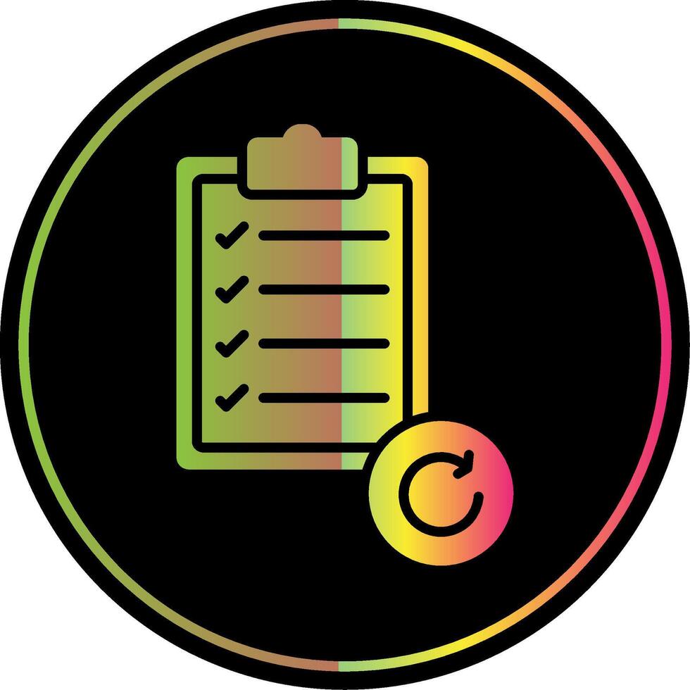 Sprint Glyph Due Color Icon Design vector