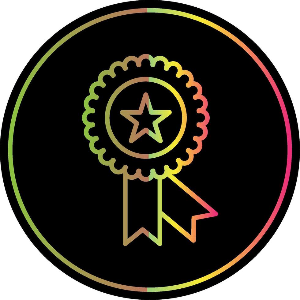 Premium Quality Line Gradient Due Color Icon Design vector