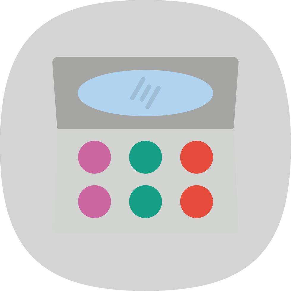 Contour Flat Curve Icon Design vector