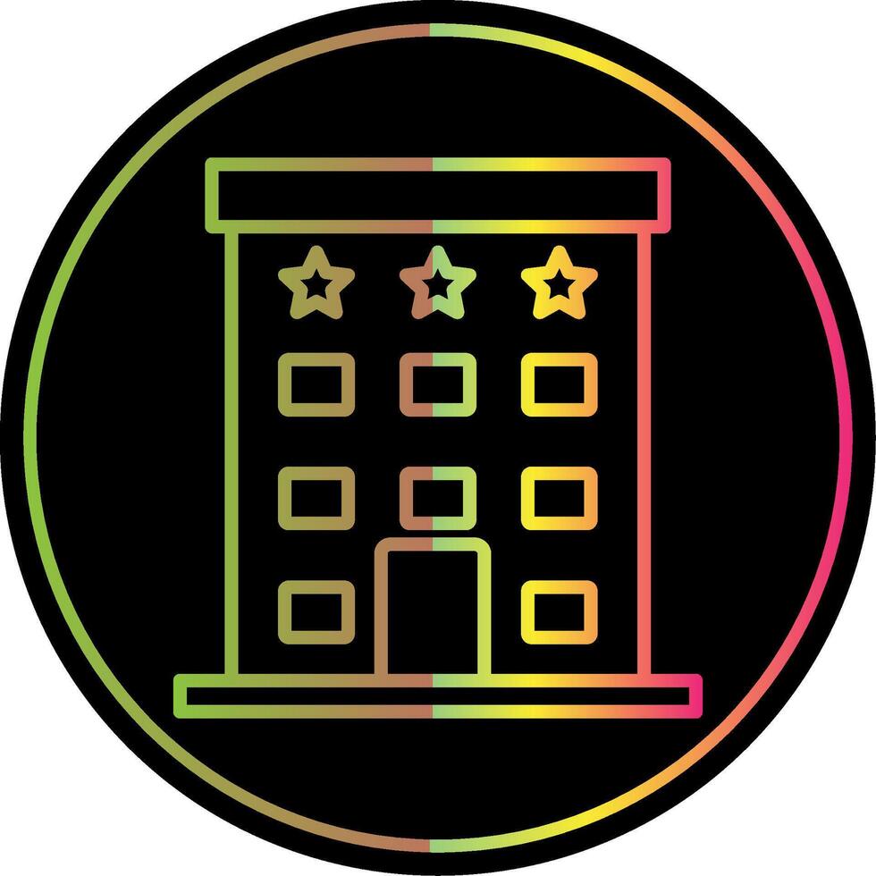 Autograph Collection Line Gradient Due Color Icon Design vector