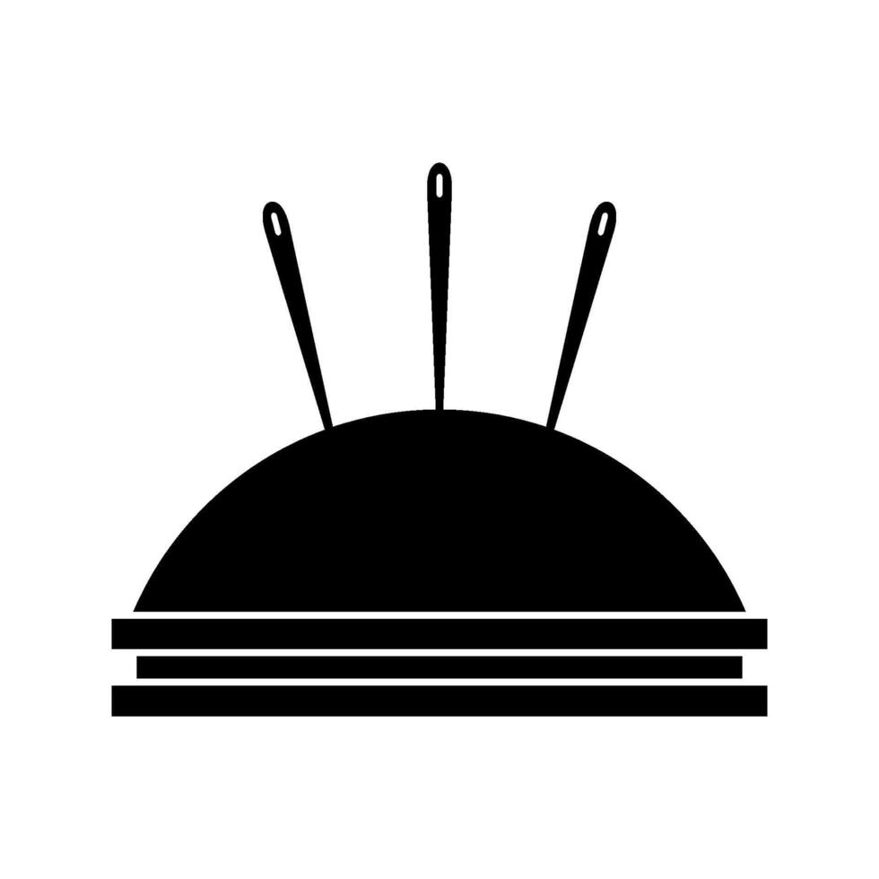 Pincuschion illustrated on white background vector