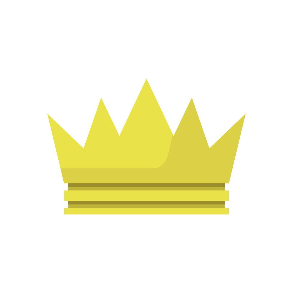 corona ilustrada sobre fondo blanco vector
