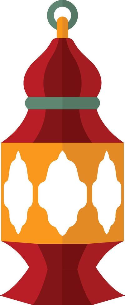 Ramadhan Kareem Lantern Decoration. Isolated Icon in Flat Design vector